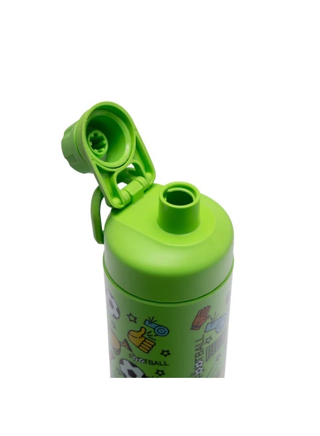 Tank Super Cool Mini - Printed Bottle, 650ml, Football, BPA free, insulated, Leakproof - Image 2